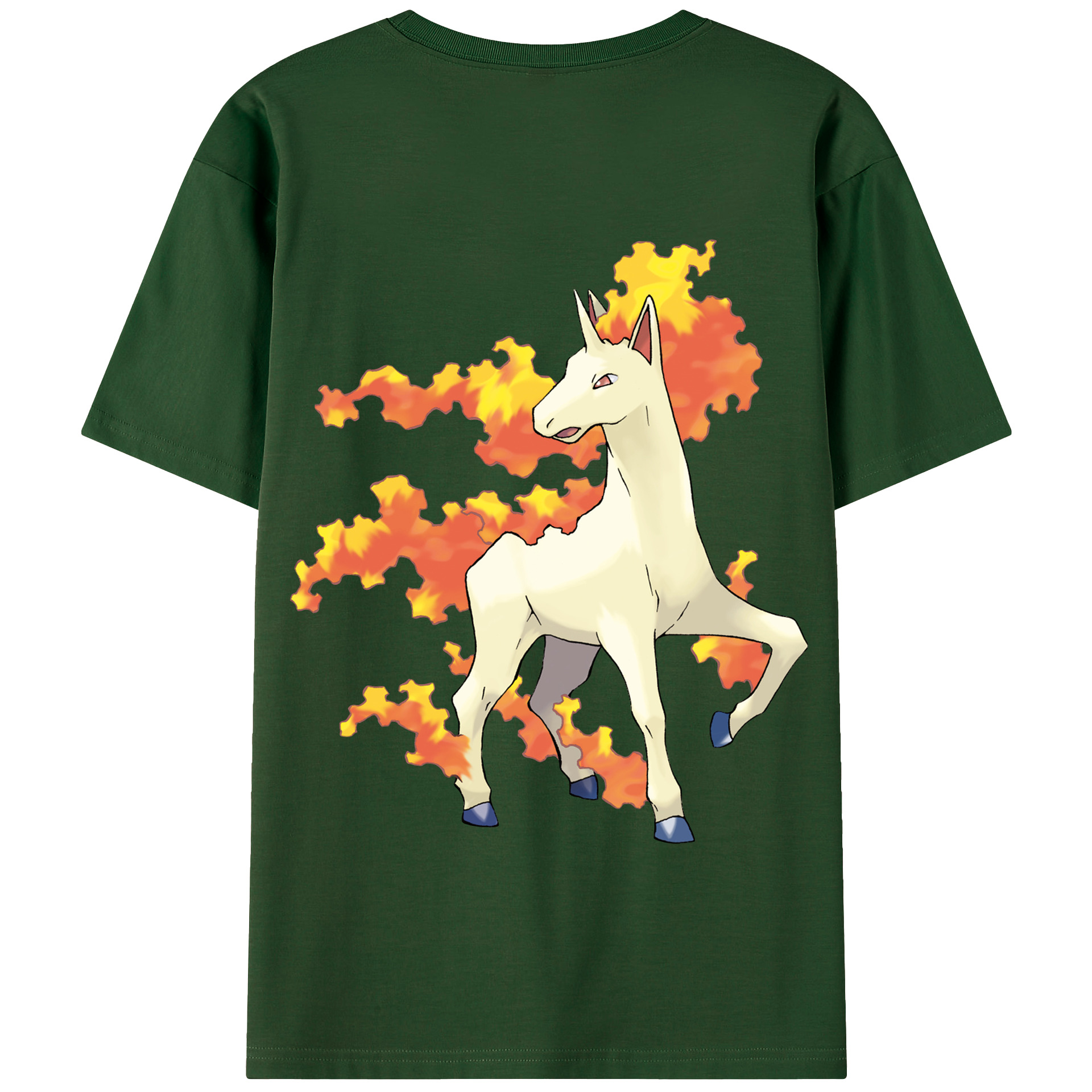 （画像用） ポケットモンスター Pokémon 綿100％半袖Tシャツ（背面プリント）